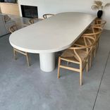 Oval Dining Table 3 small