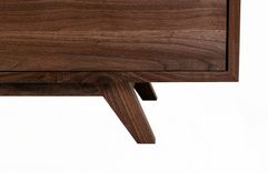 Mid Century Modern Credenza - Solid Walnut 5 small