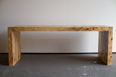 Custom Waterfall Style Coffee Table/ Bench 6 small