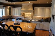 Beautiful Re-Finished Kitchen Cabinets 1 small