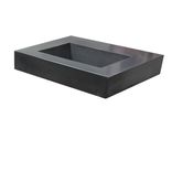 30in Concrete Floating Trough Sink 3 small
