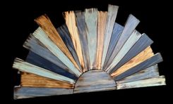 Rustic Wall Decor Sunburst Design 6 small