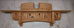 Shelves...Curly Maple, Mahogany Etc. 1 small