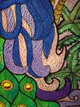 Peacock Painting, Bird , Nature, Feathers, 3 small