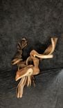 Triple Head Juniper Taxidermy Pedestal 6 small