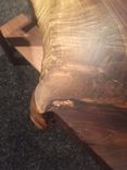 Custom Walnut Live-Edge Hall Or Console Table 4 small
