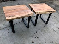 Livve Edge Maple End Tables 1 small