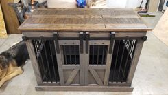 Custom Interior Dog Kennel 3 small