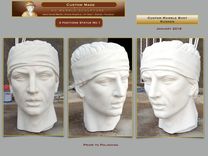 Marble Bust Sculpture, of Runner 2 small