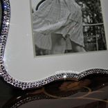 Crystallized 8x10 Kate Spade Crown Point Picture Frame Genuine European Crystals Bedazzled 3 small