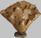 Box Elder Burl Carved Vessels 2 small