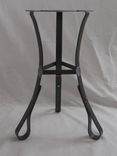 Wrought Iron Table Base; Forged Steel Table Legs; Iron Table Top Support 1 small