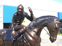 Bronze Horse And Jockey / Bronze Polo Player | Life Size Custom Bronze Statues & Sculptures 3 small