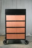 Vintage Industrial Host Stand, Rustic Podium, Modern Lectern, Greeter Station, Concierge Desk 2 small