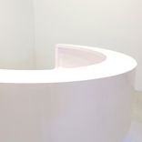 Custom Curved Modern Reception Desks, Half Moon - Boca Desk 3 small