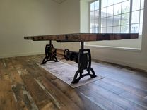 Reclaimed Beam Dining Table 3 small