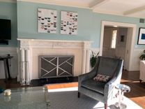 Metal Fireplace Screen (Macy) 5 small
