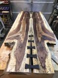 Live Edge Tables Hand Crafted. 4 small