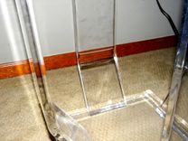 Acrylic Formed Leg Side Table - Hand Crafted, Custom Made 5 small