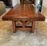 Extendable Farmhouse Dining Table 2 small