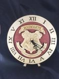 Hogwarts School Crest From Harry Potter Laser Cut Stained Wood Clock 2 small