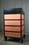 Vintage Industrial Host Stand, Rustic Podium, Modern Lectern, Greeter Station, Concierge Desk 3 small
