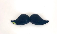 Handmade Mustache Magnets-Set Of 10 3 small