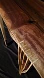 ***Sold*** Walnut Console Table 2 small