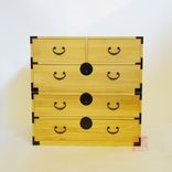 Kiri Wood Japanese Style Clothing Chest, Isho Dansu, Tansu 5 small