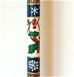 Custom Hand Painted Four Seasons Puzzle Cane 5 small