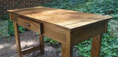 Solid White Oak Desk Or Table With Drawer In Variable And Custom Sizes 4 small