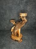 Double Head Twisted Juniper Taxidermy Pedestal 2 small