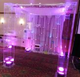 Acrylic Candle Wall - Hand Crafted , Custom Sized 5 small