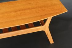 Spicoli Danish Surfboard Coffee Table In Cherry 5 small