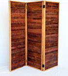 Wine Barrel Room Divider Folding Screen - Legnoso - Made From Retired California Wine Barrels 1 small
