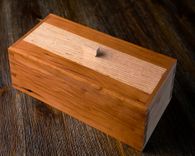 Reclaimed Cherry And Red Oak Tea Box 2 small