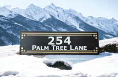 Routed Address Sign For The Home 2 small