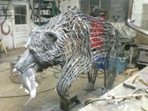 Grizzly With Salmon 3 small