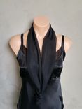 Black Chiffon Scarf 3 small