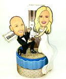 Wedding Las Vegas Cake Topper Engagement Look Alike Cake Toppers 1 small