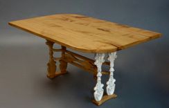 Reclaimed Fence Post Table 1 small