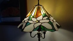Magnolia Flower Floor Lamp Shade 1 small