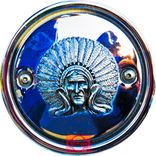 Mixed Media - Chief - Indian Motorcycle Art 4 small