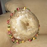 Custom Crystallized Throw Pillow Home Decor Bedroom Living Room Bling European Crystals Bedazzled 1 small