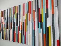 Abstract Painting, Wood Art, Wood Wall Art, Abstract Art, Modern Art, Modern Wood Art 3 small