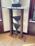 Urban-Industrial Art Pedestal 4 small