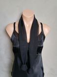 Black Chiffon Scarf 5 small