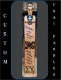 Fraternity Paddle, Big Brother Gift,Custom Paddles, Frat Paddles,Unique Fraterity Paddles, 6 small