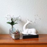 Rustic Deer Majestic White Stag White Buck Nordic Style Deer Decor 5 small