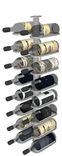 (Floor To Ceiling / Pillar Series) Double Bottle Divide Wine Display 2 small